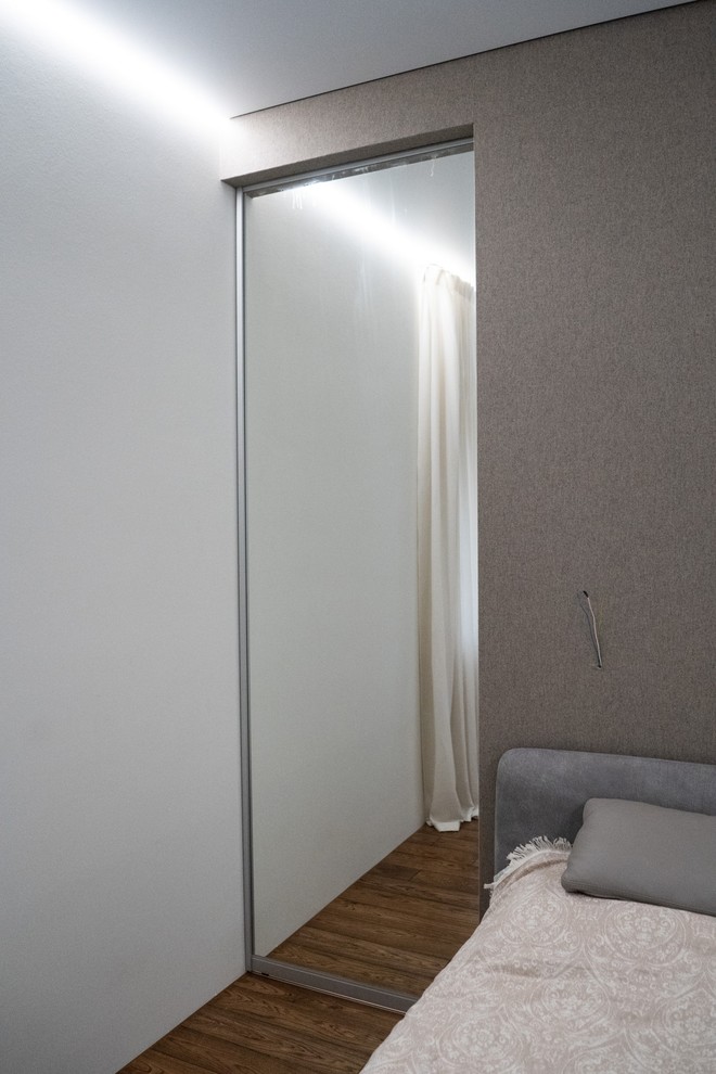 Межкомнатная раздвижная перегородка R720 raumplus в коридор