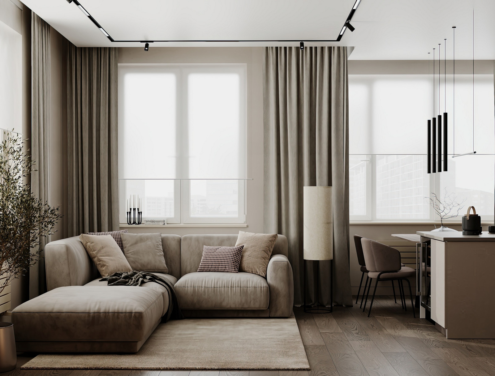 Дизайн и ремонт квартиры в ЖК Городские Истории - Личное пространство