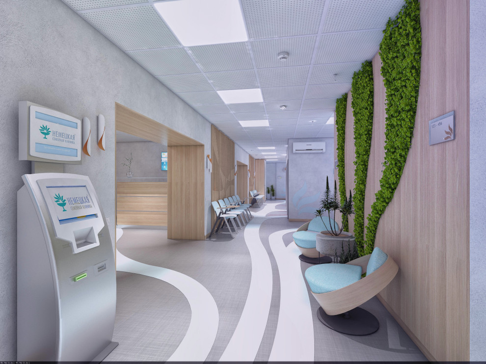 Концепция холла для Немецкой Семейной клиники