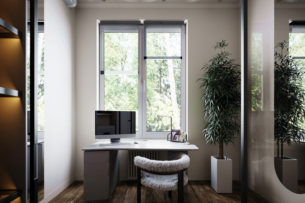 Дизайн-проект таунхауса Раздоры 90 м2 (Современный стиль)