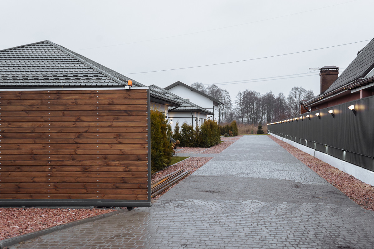 Build project. Cottege complex