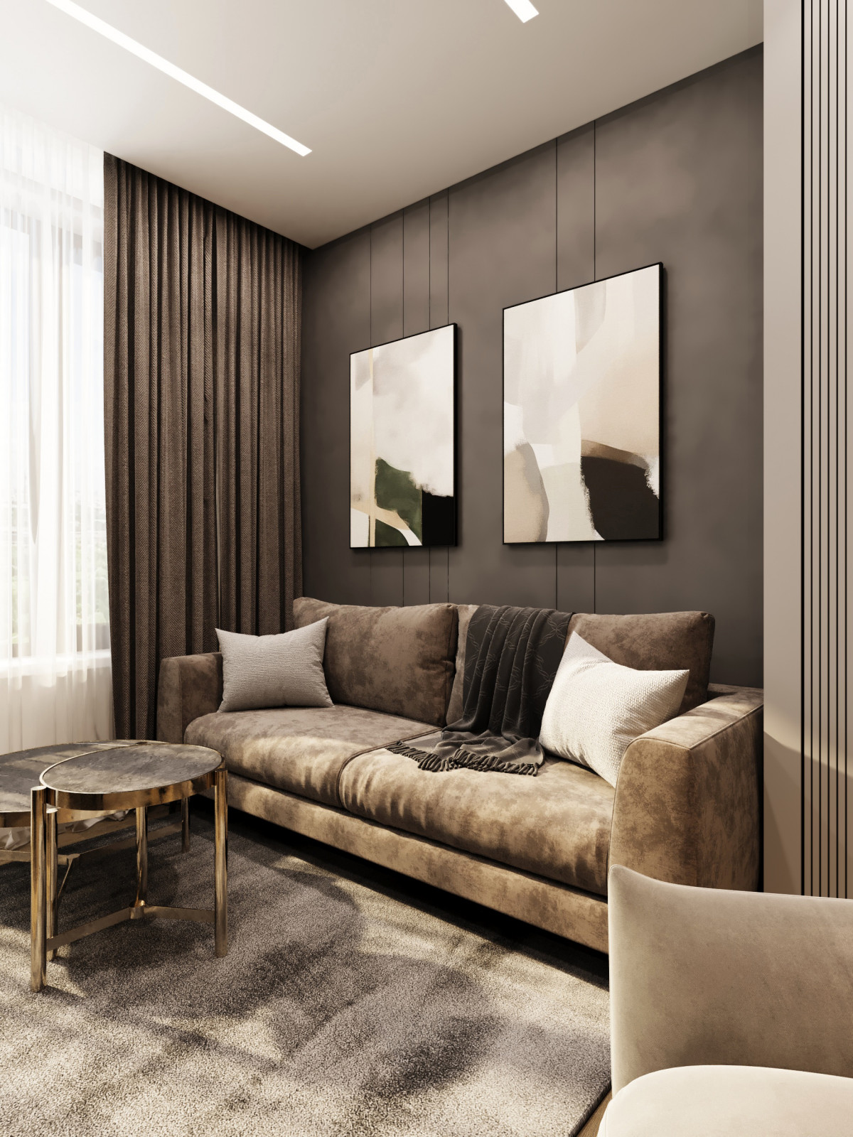 Проект интерьера квартиры в ЖК Imperial в г. Уфа