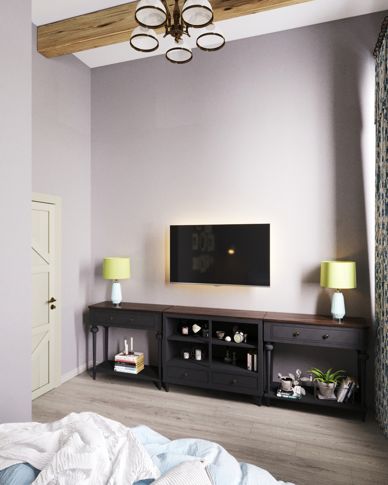 Интерьер квартиры в стиле кантри