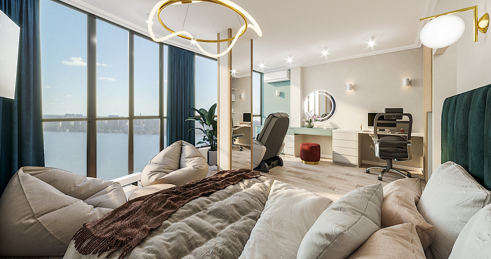 Двухуровневая квартира. Жк Парк Горького