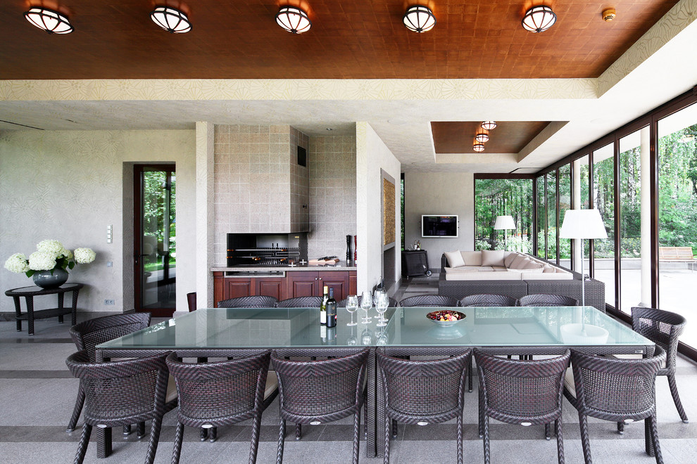 летний домик(барбекю)