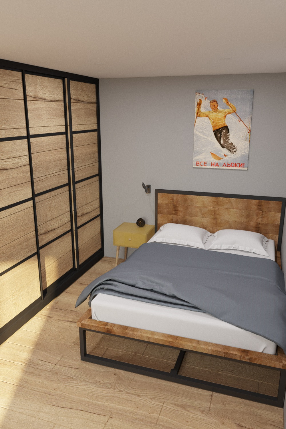 Однокомнатная хрущёвка для холостяка