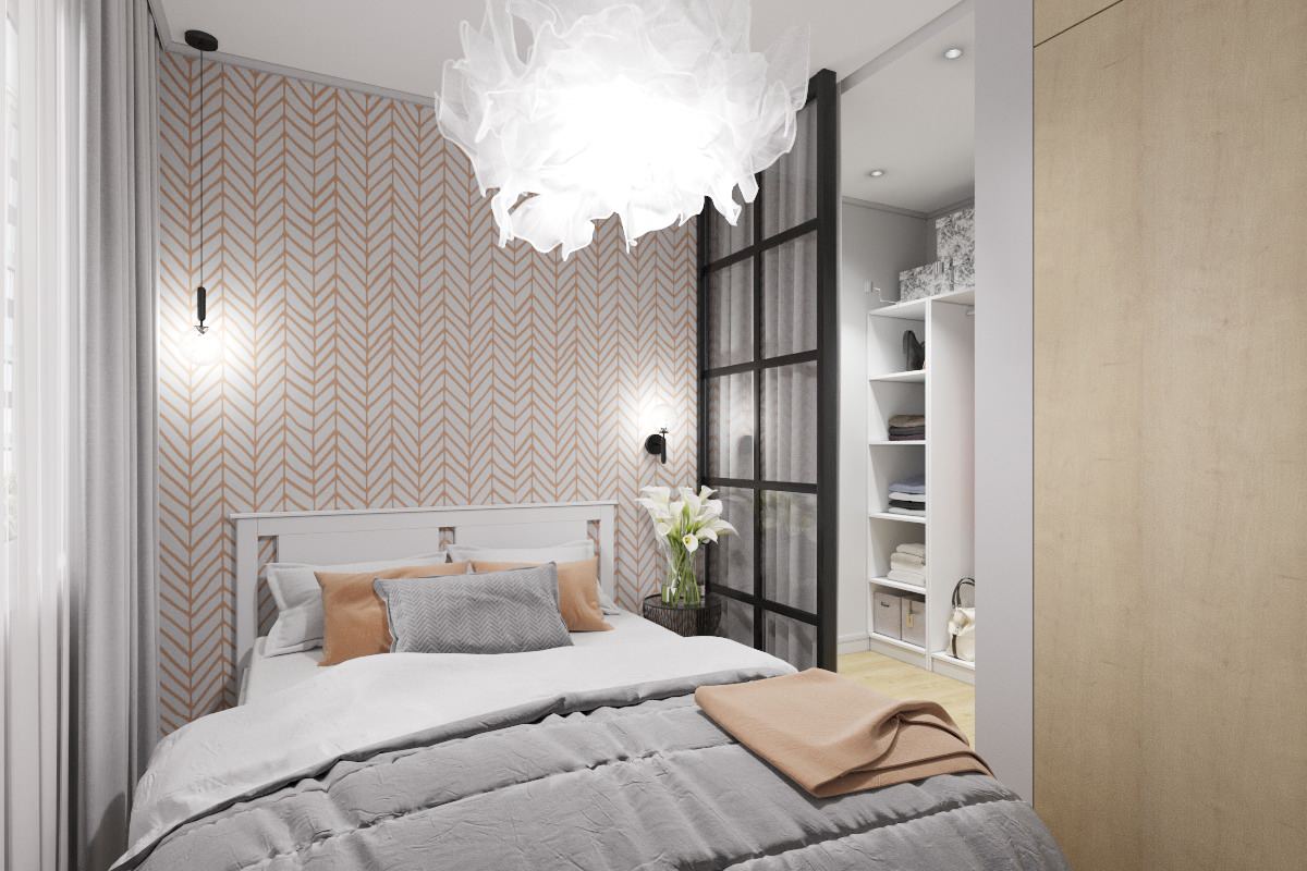 Спальня, в квартире 39м2, Кемерово