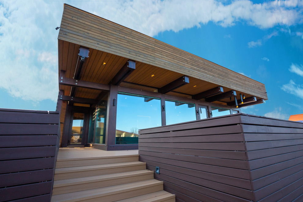 Готовый дом по проекту "Рона" 163 м2 + баня Пидан 45 м2