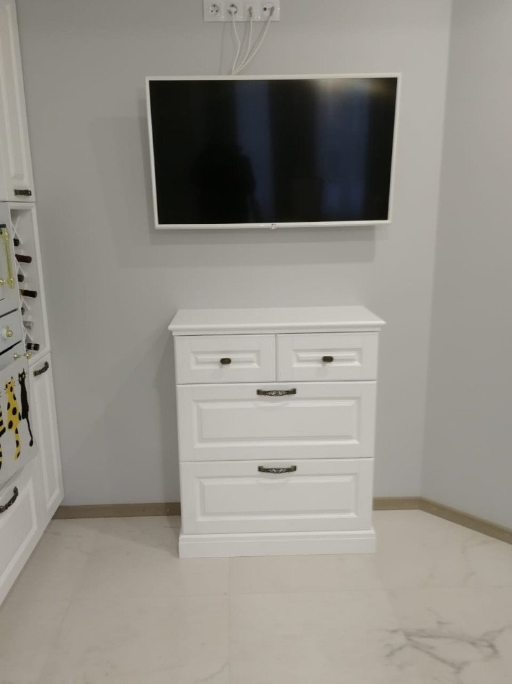 Белоснежная кухня