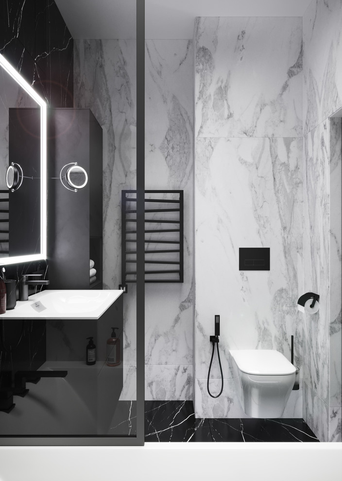 Квартира 42 кв.м. . Ультра Современный дизайн  для IT программиста