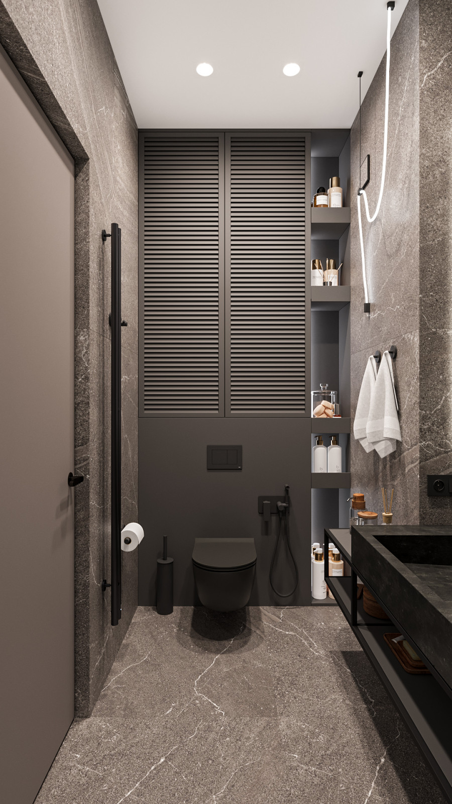 Обложка проекта: Пентхауз в стиле Экоминимализм