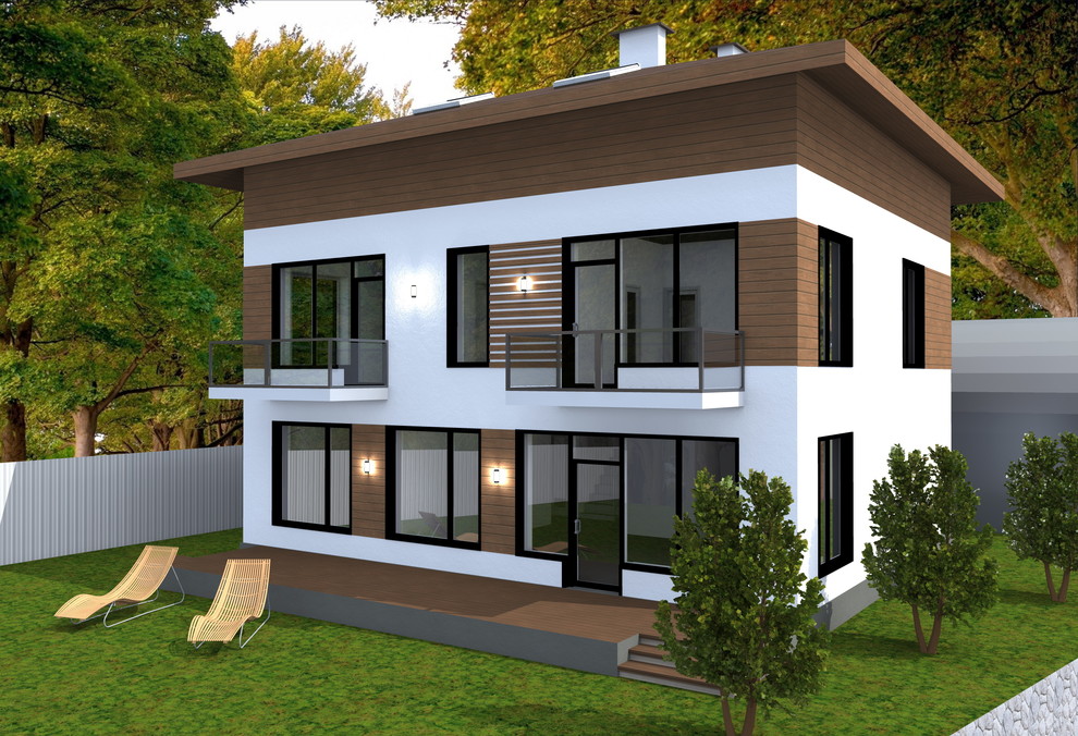 Дом в Самарской области на берегу реки