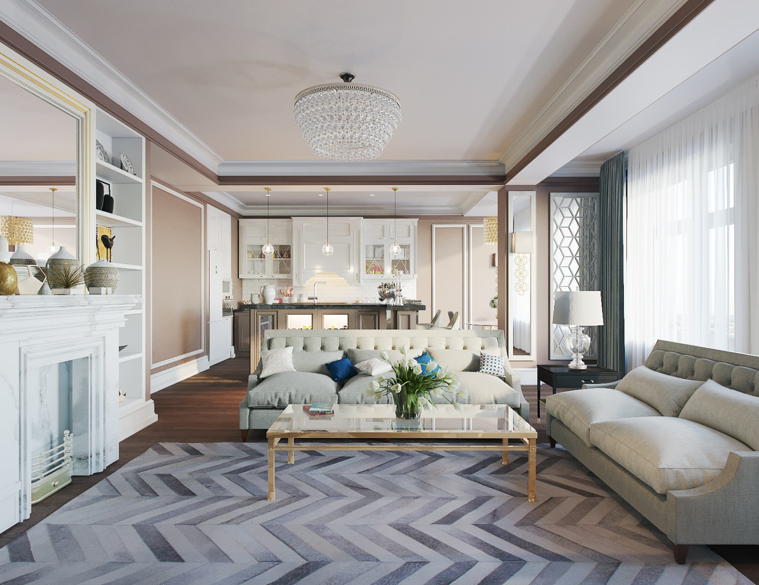 квартира для Дамы с кошкой