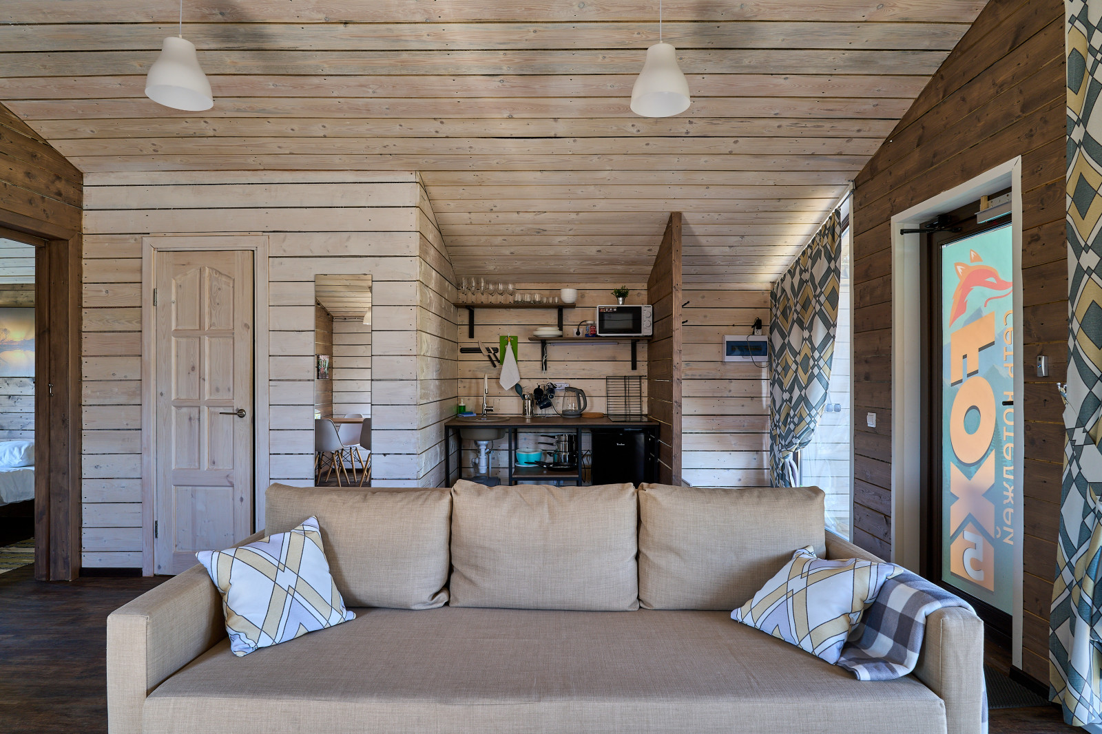 Сеть коттеджей FOX. Интерьер.