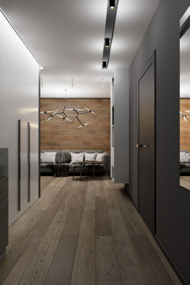 Обложка проекта: Интерьер 2-комнатной квартиры для молодого человека