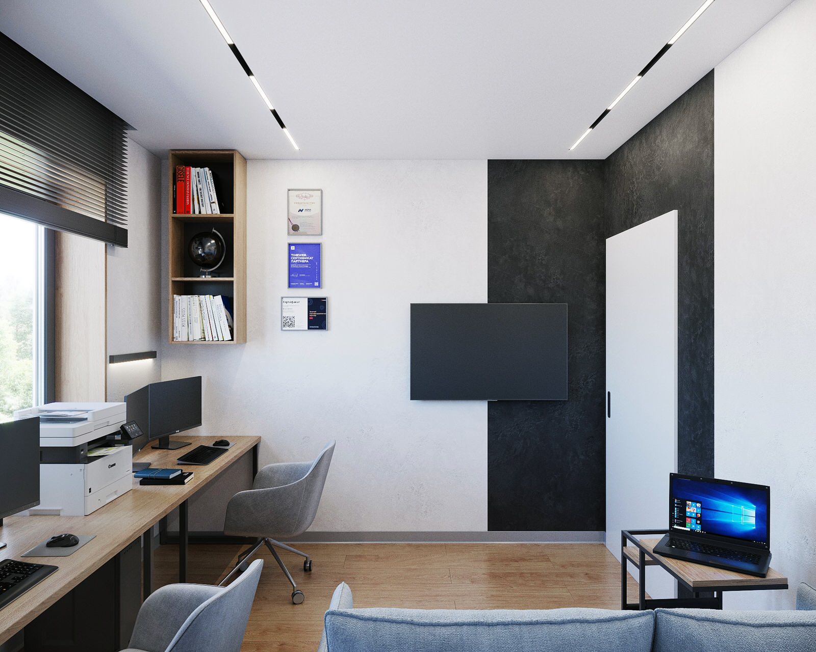 Проект интерьера частного дома