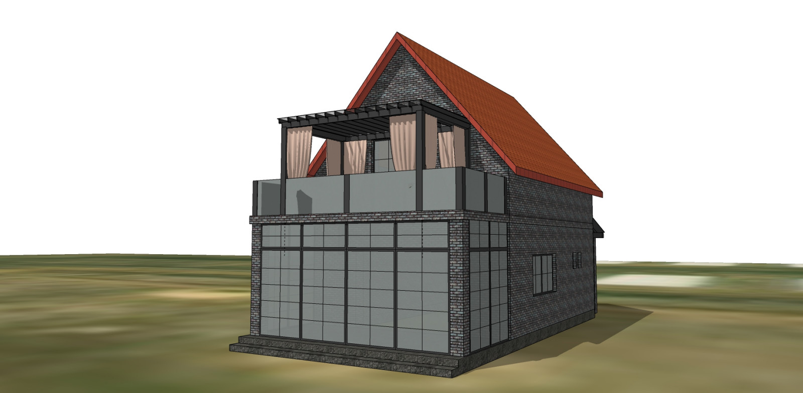 Разработка отделки и деталей типового проекта дома