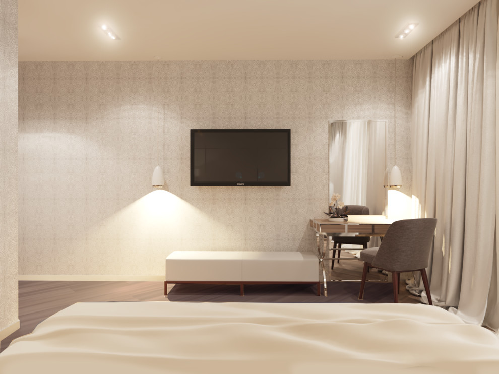 Элегантный интерьер в ЖК "Атриум"