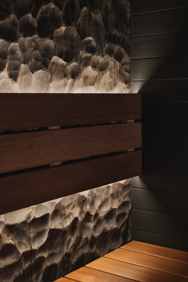 Линейное освещение спинки.