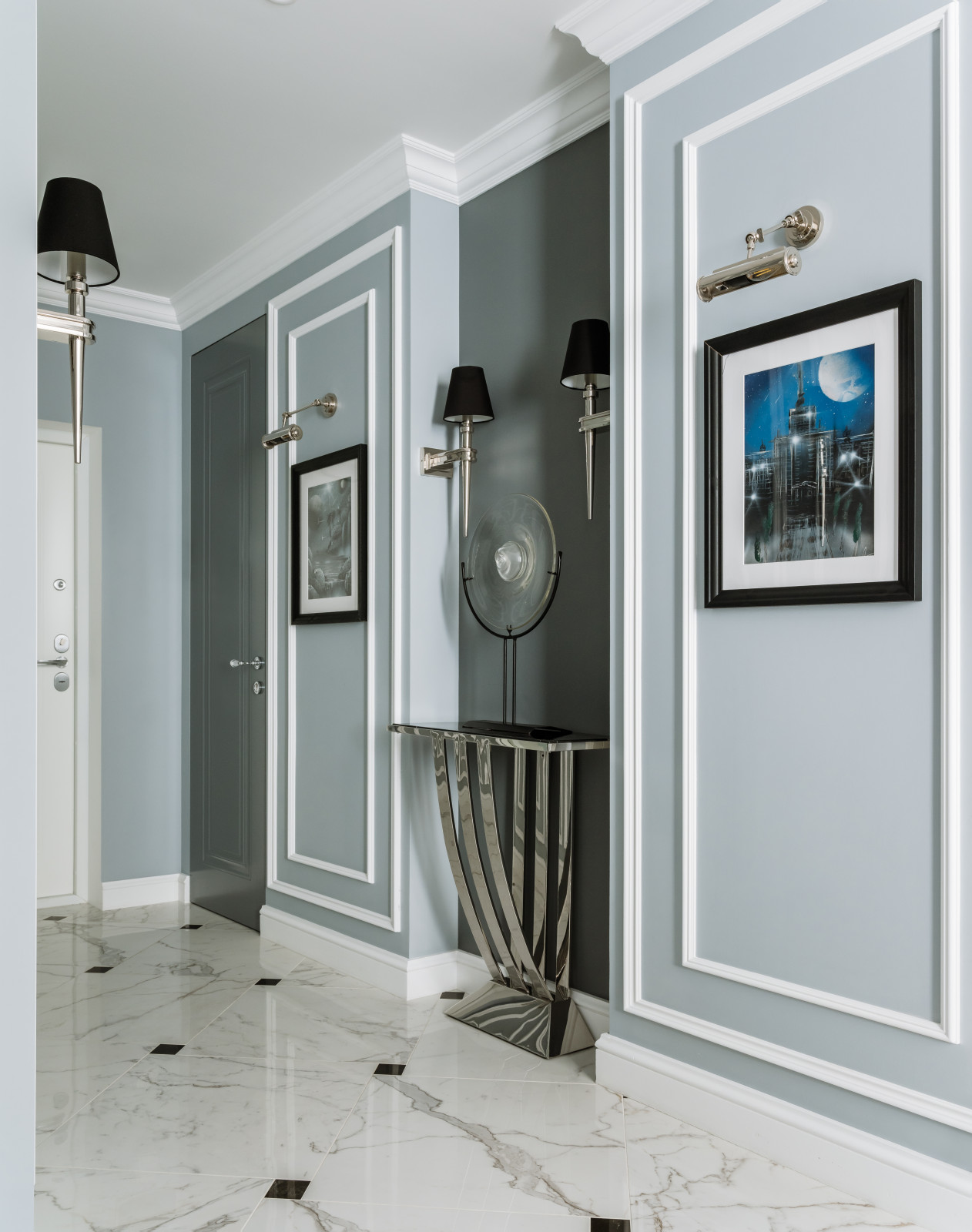 Стилизация квартиры в ЖК Мосфильмовский