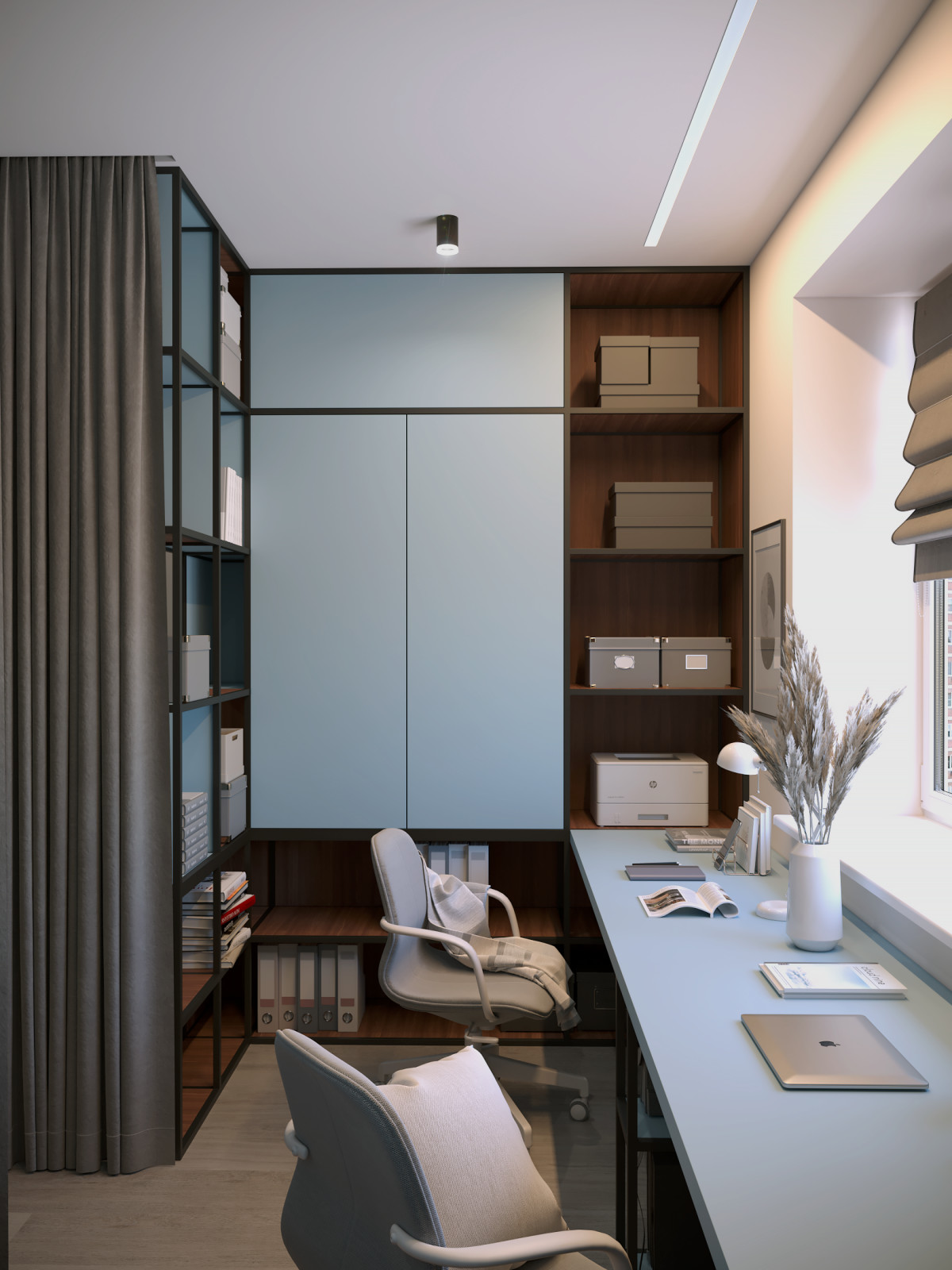 Современная квартира в новостройке.