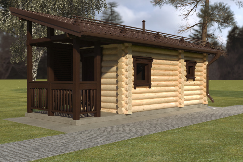 Обложка проекта: Баня - хозблок