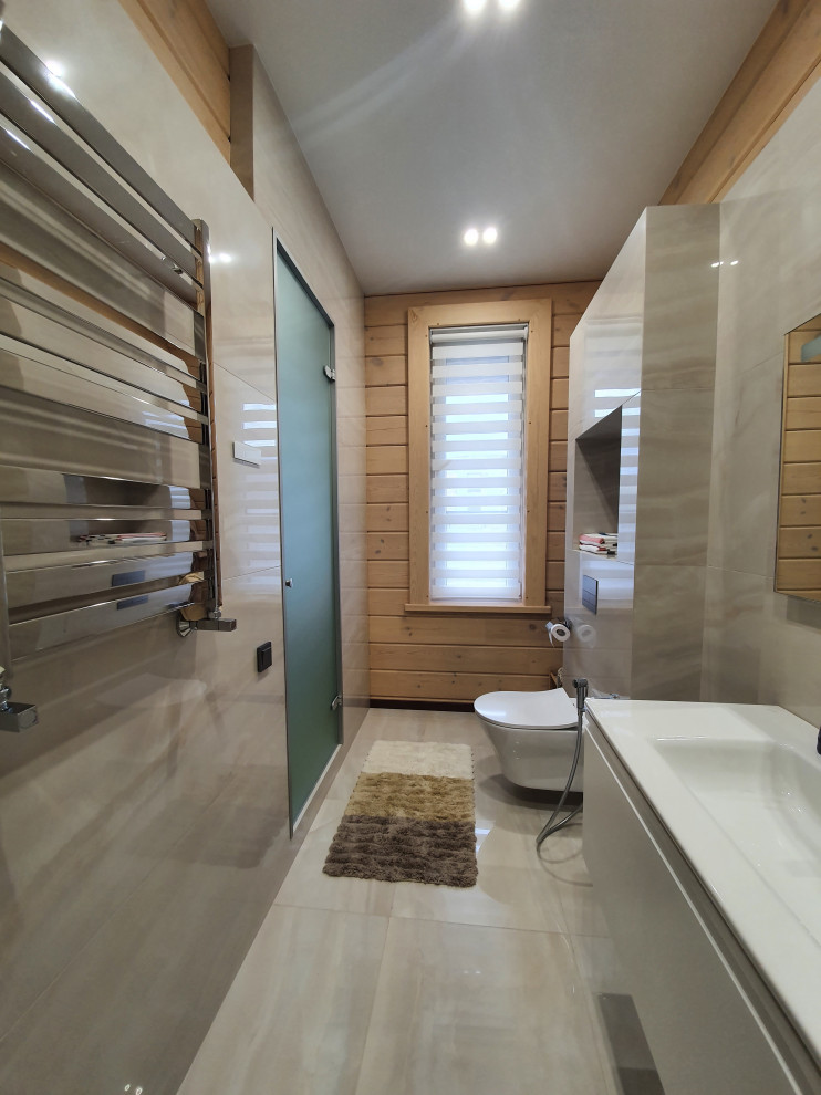 Дом из клееного бруса в пригороде Барнаула