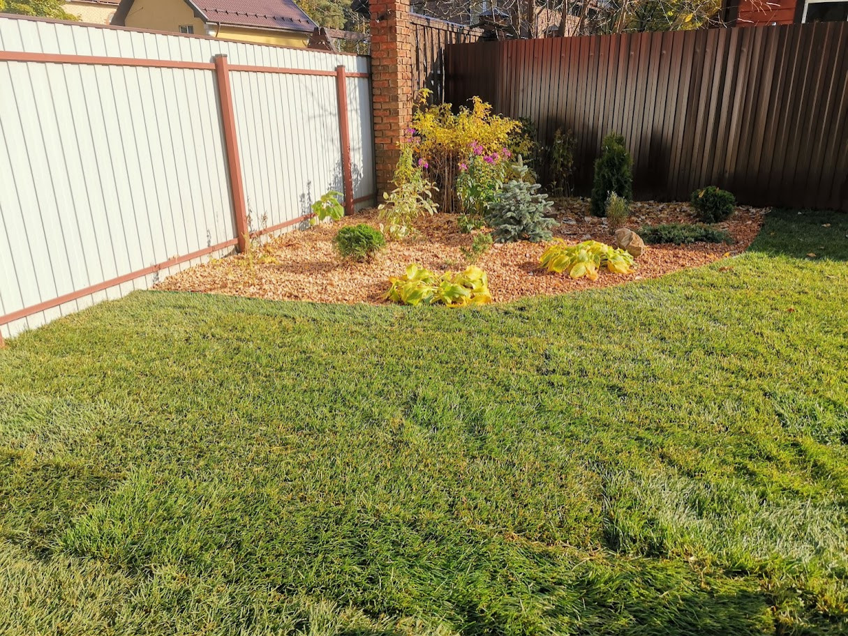 Обложка проекта: Реализация ландшафтного проекта на площади 300м2.