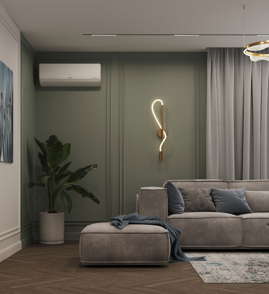 Дизайн-проект трехкомнатной квартиры