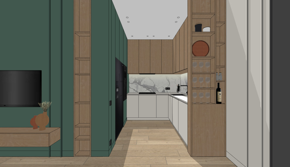 Квартира 91 кв.м. ЖК "Лефортово Парк"