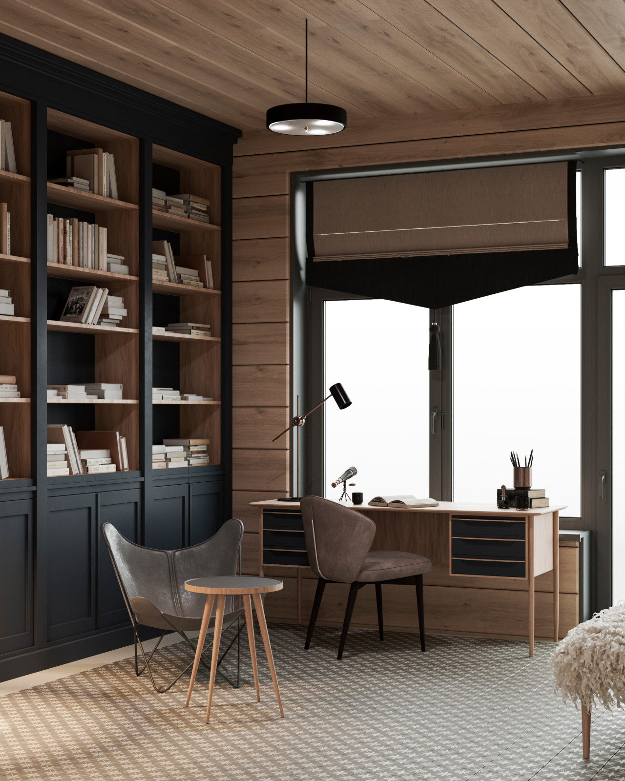 Загородный дом в стиле шале