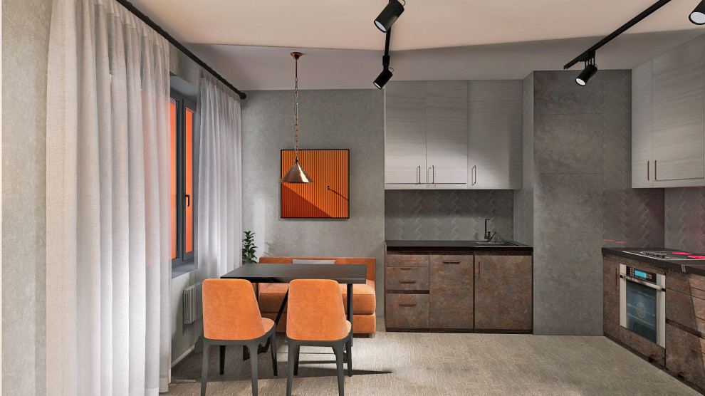 ЖК Golden city. Эклектика: модерн & лофт.