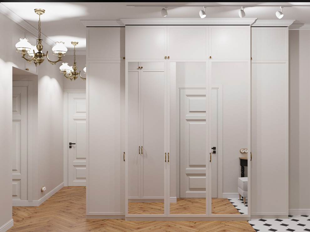 Квартира на Кутузовском проспекте с элементами ретро