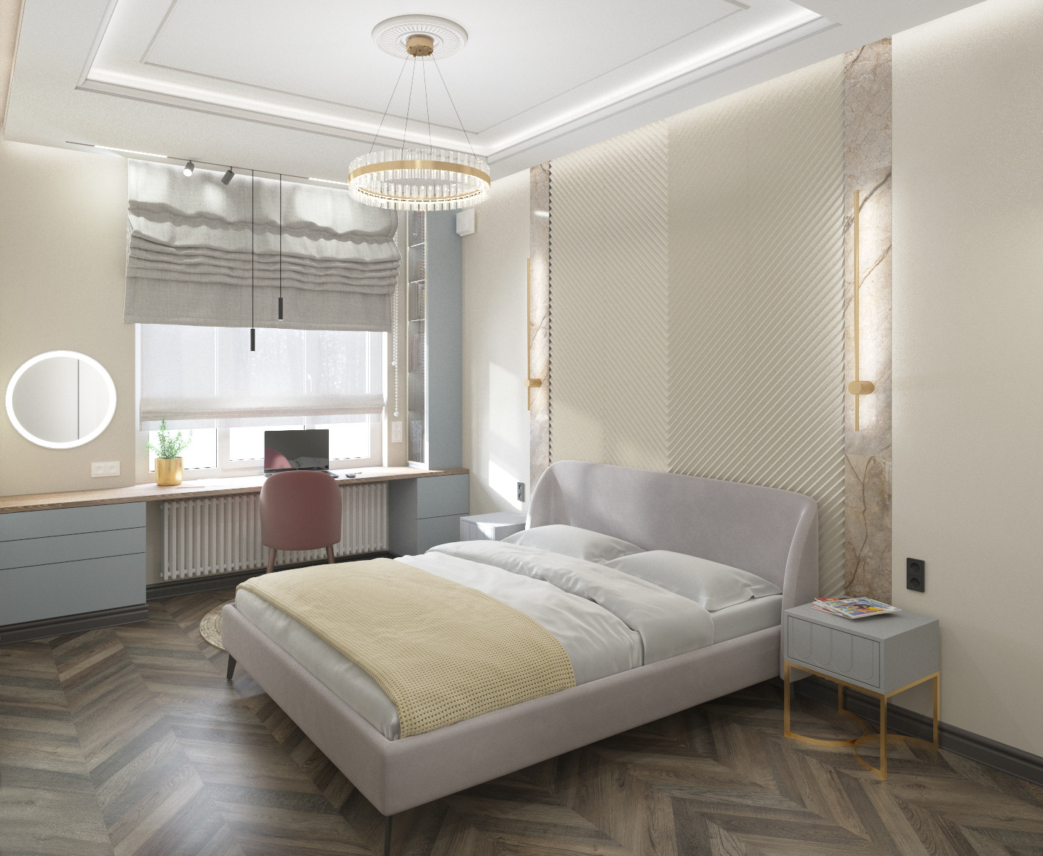 Квартира в доме ар-деко