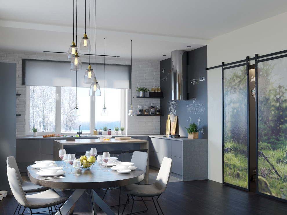 ДНТ "Тихий бор" г. Сургут Дизайн-проект загороднго дома 140 м2