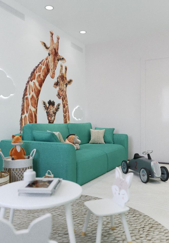 Проект детской в ЖК Дудергофф клаб