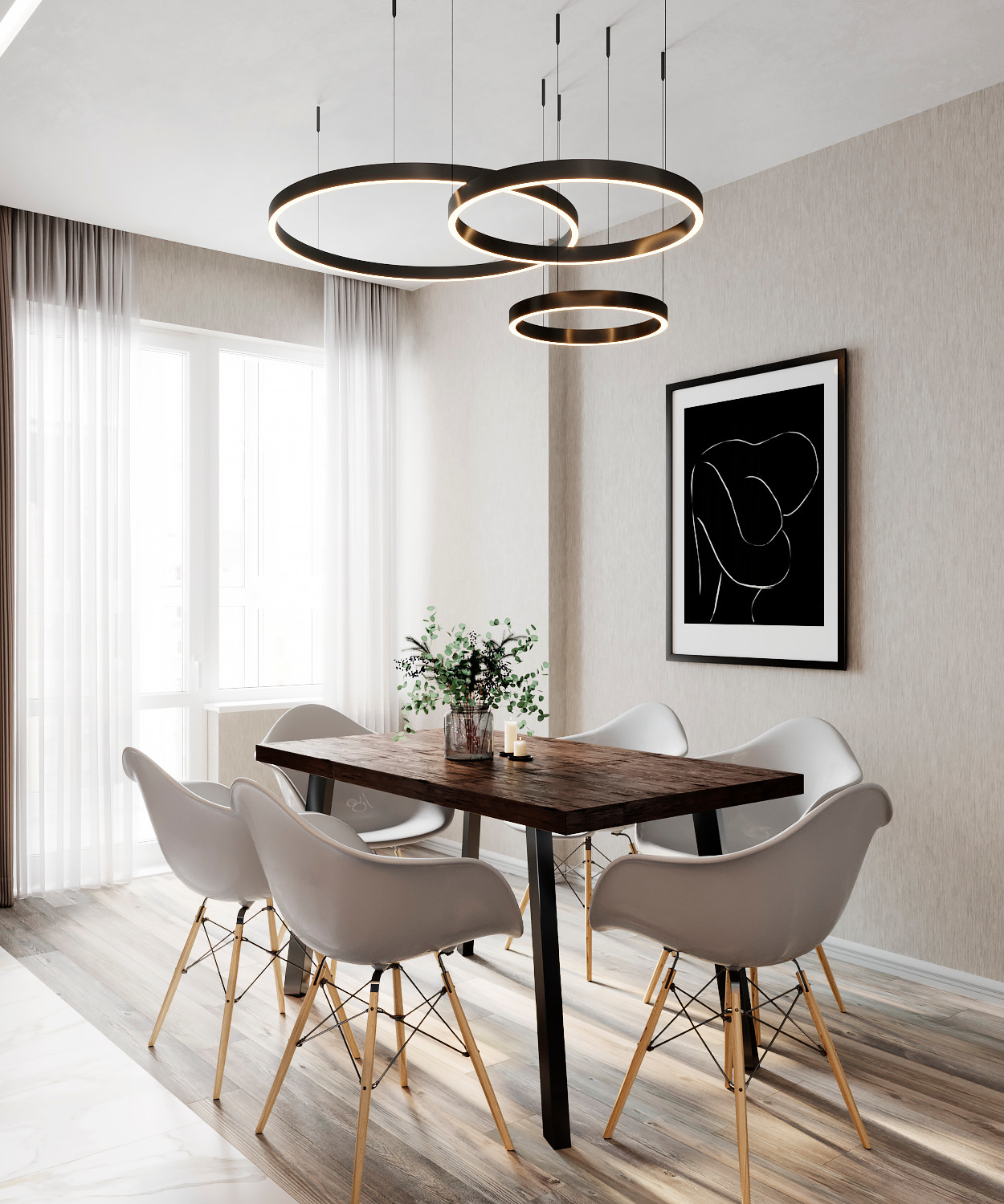 Трёхкомнатная квартира на Большом Сампсониевском