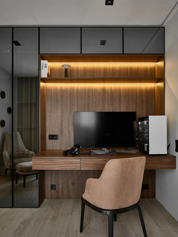 Дизайн проект квартиры 60м2. Кабинет