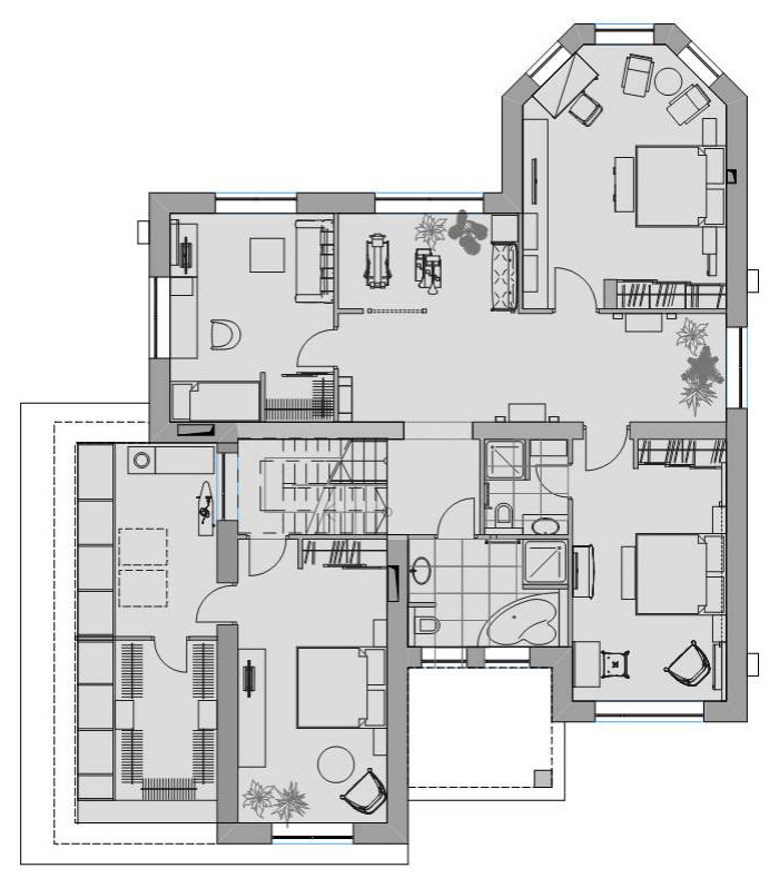 План 2 этажа