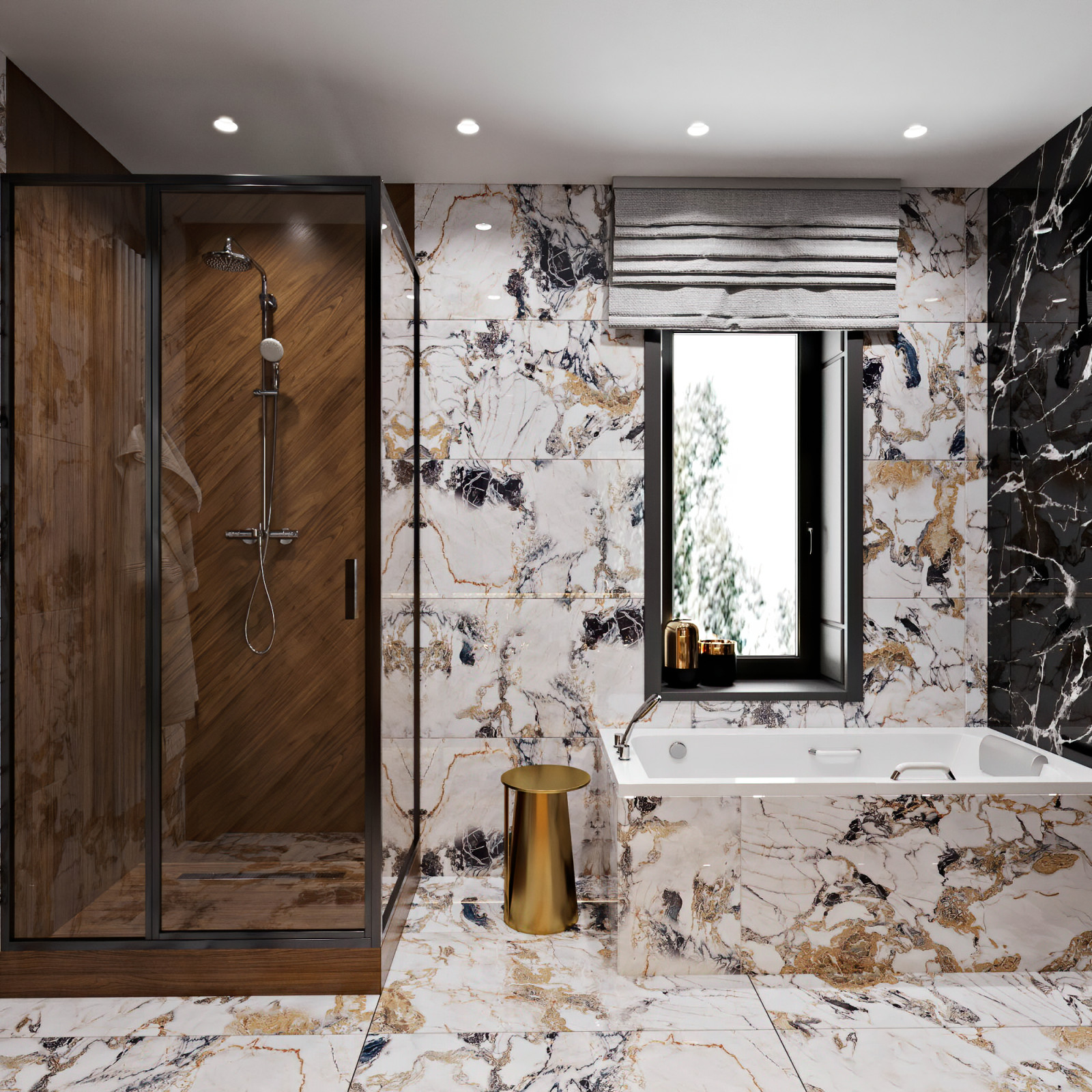 Детская ванная комната 2 этаж