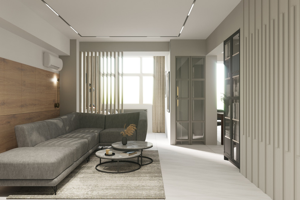 Уютная и светлая квартира с видом на реку для молодой пары