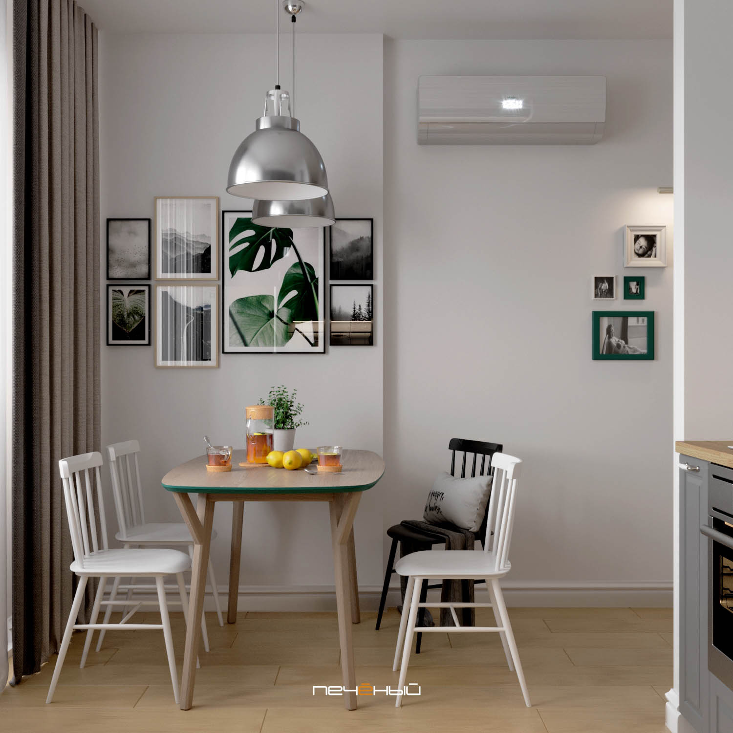 Однушка для пары с младенцем