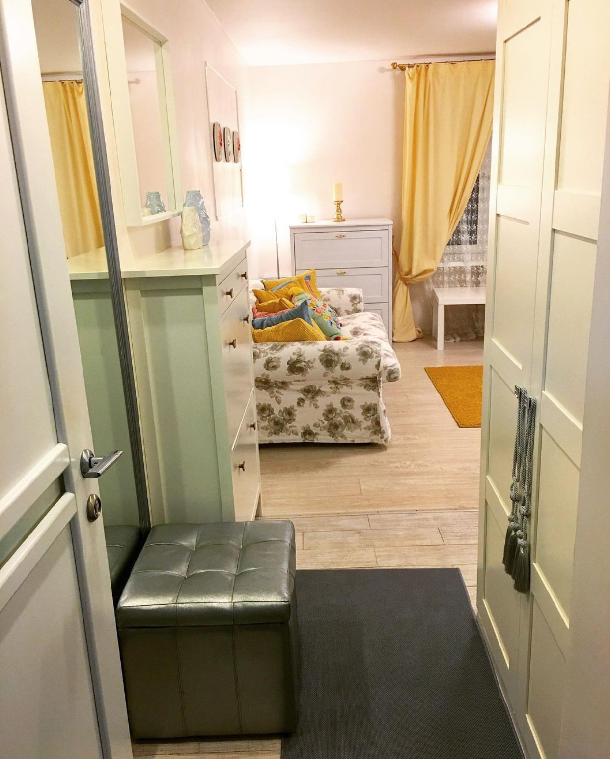 Двухкомнатная квартира, 38 кв.м.