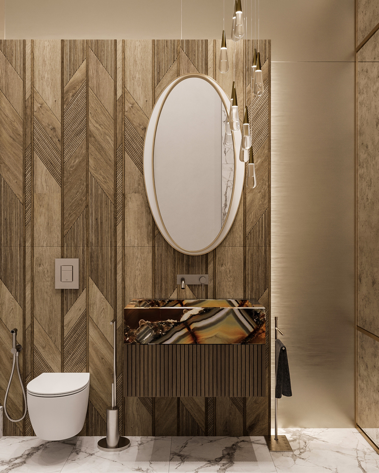 ДИЗАЙН ДВУХУРОВНЕВОГО ПЕНТХАУСА В ЖК "NOW"