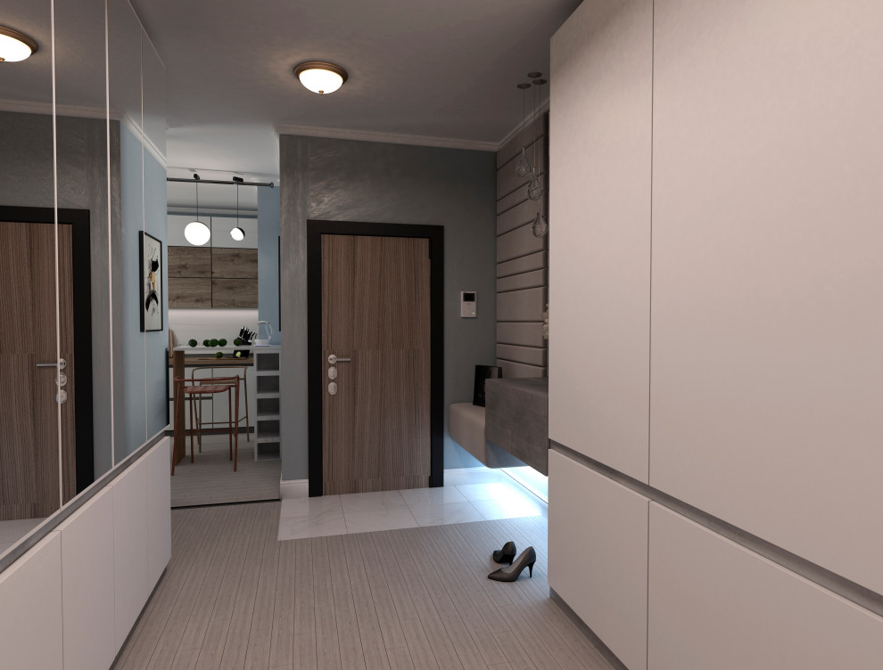 Трёхкомнатная квартира для молодой семьи с ребёнком.3 варианта.