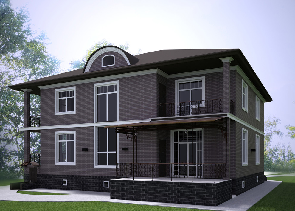 Реставрация фасада и проектирование интерьеров в КП Николина поляна