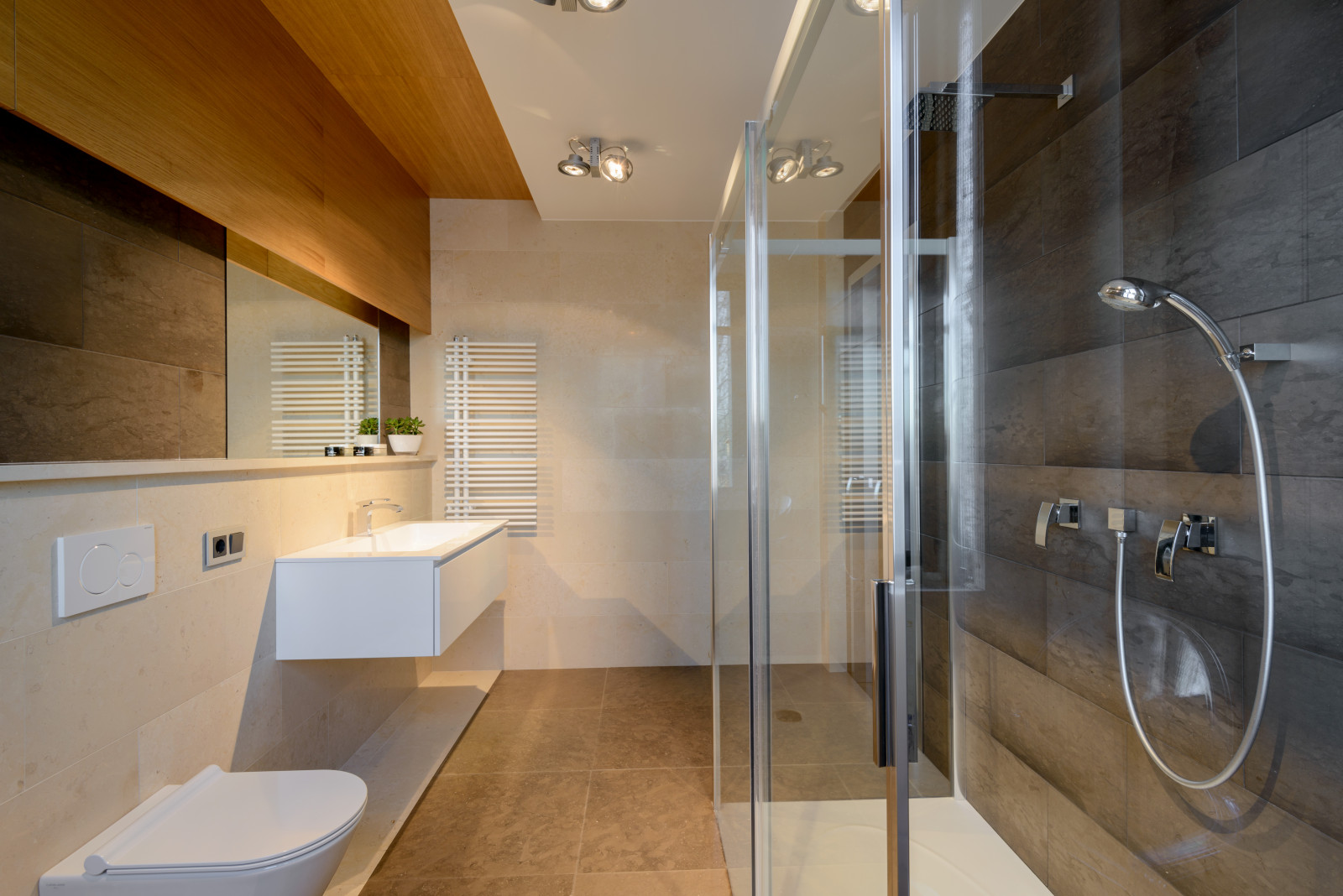 Ванная комната на втором этаже