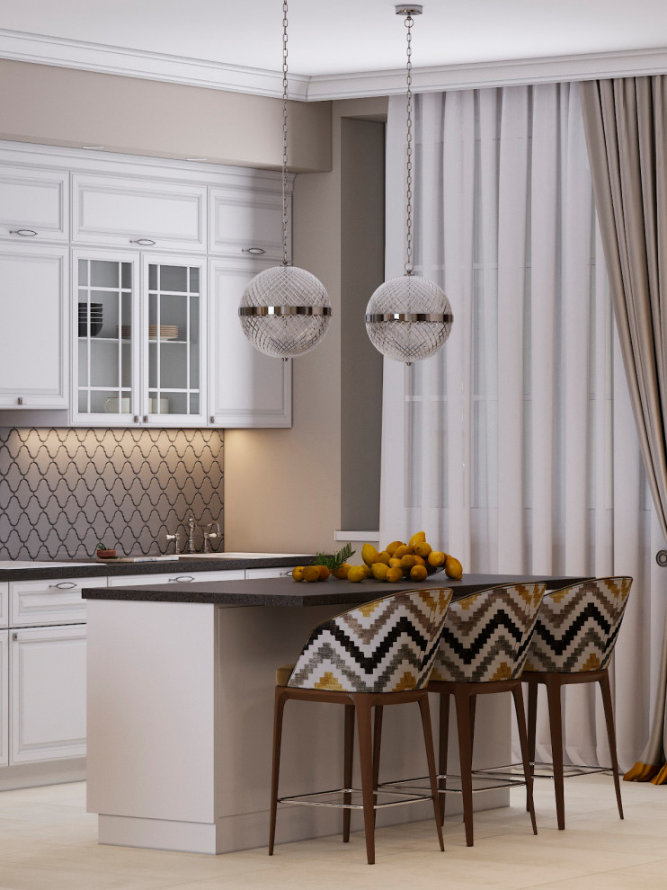 Обложка проекта: Гостиная в частном доме