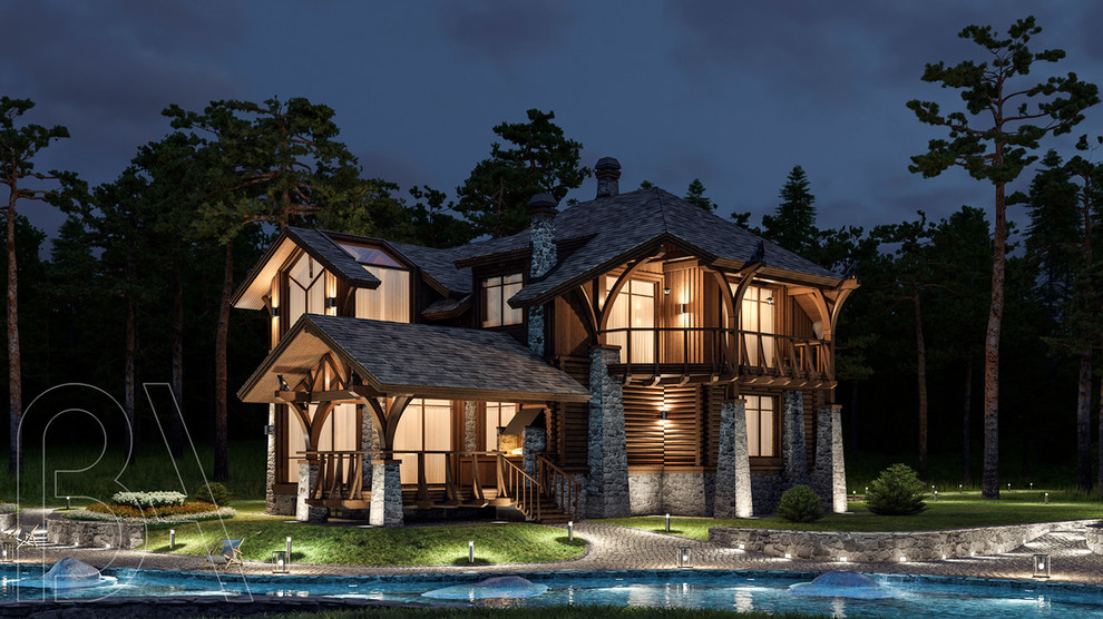Forest house