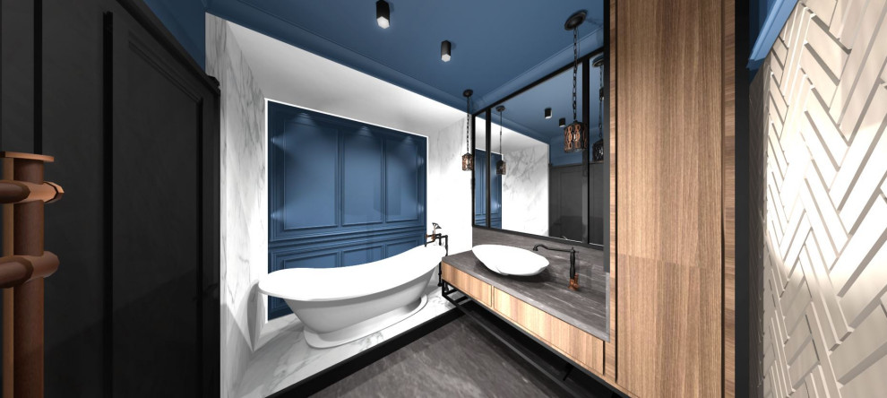 Дом в смешанном стиле